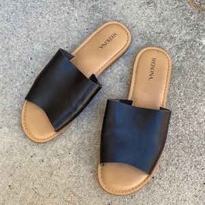 Target Black Slides / Sandals